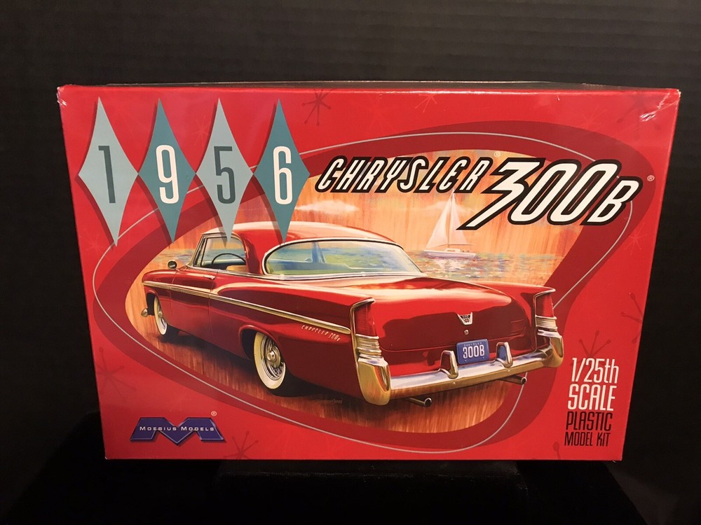 MOEBIUS 1207 1956 CHRYSLER 300B MODEL KIT-NIB-1/25 SCALE
