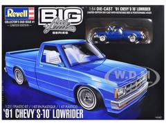 LEVEL 4 MODEL KIT 1991 CHEVROLET S-10 LOWRIDER PICKUP 1/25 SCALE BY REVELL 14562