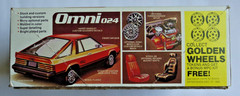 Vintage Issue MPC 1:25 Scale Omni 024 #1-0789 NOS Open Box Sealed Bag 1979