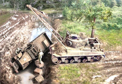 1/35 Italeri US Army M32B1 ARV (Sherman) Armored Recovery Vehicle # 6547 SEALED