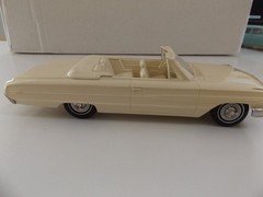 AMT 1964, FORD GALAXIE 500 CONV. TAN, Promo Model Car