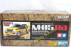 Ltd Ed Tamiya 1/12 R/C RENAULT 5 TURBO Rally Car M-05 Ra Chassis Kit 84227