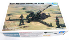 Trumpeter 1/35 Soviet D30 122mm Howitzer Late Version Model Kit 02329 Complete