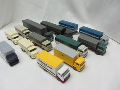 Wiking HO Scale Various Mercedes Cargo Trucks Deutsche Bahn and Red Cross U Pick