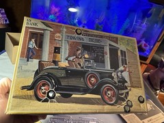 Vint 1968 AMT Plastic Model Kit Bonnie & Clyde 1932 Ford Roadster unbuilt w/box
