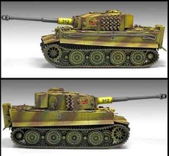 Academy #13314 1/35 German Tiger I “Late Version” Plastic Model Kit -Iconic WWII