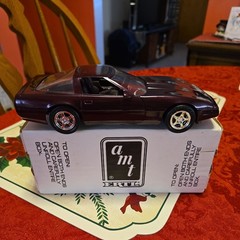 AMT ERTL 1995 Chevrolet Corvette ZR-1 (Dk Purple Met) 6667 w/ Box – Dealer Promo
