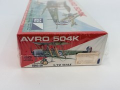 Vintage MPC Avro 504K Model Kit With Stand *Sealed* 1:72 Scale