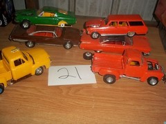 Model Car Junkyard/Parts Lot Salvage Built Plastic Models #21