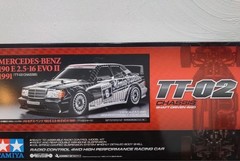 Tamiya 1/10 Mercedes-Benz 190E 2.5-16 EVO II TT-02 RC Kit Unassembled
