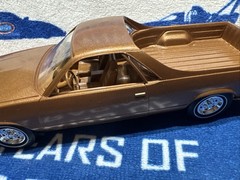 1979 Chevrolet El Camino 1/25 Dealer Promo Car Brown. Free Shipping