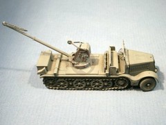 Peddinghaus 1/48 Sd.Kfz.9/1 Famo 18t Prime Mover w/6t Bilstein Crane WWII 2302