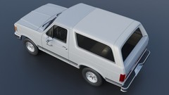 ABS-LIKE RESIN 3D PRINTED 1/25 1987 FORD BRONCO FULL KIT