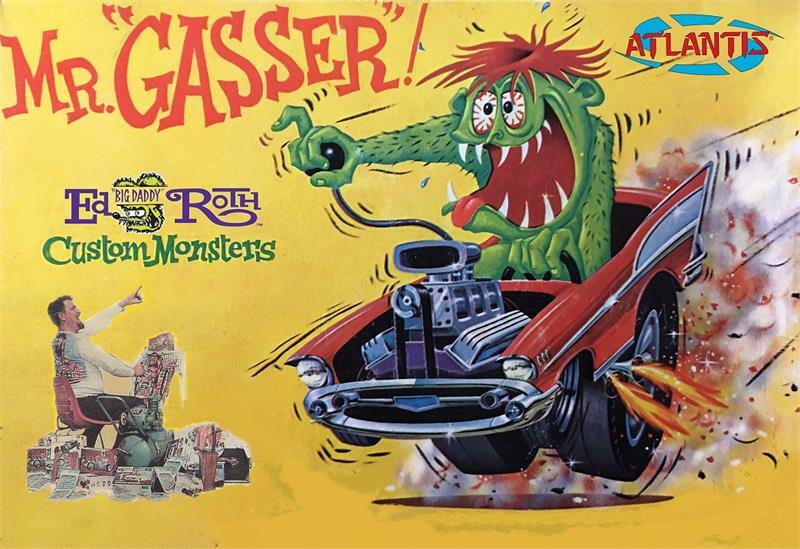 Atlantis Mr Gasser Ed Big Daddy Roth model car kit 1301