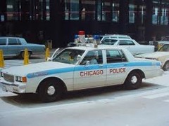 CHICAGO Police Car 1/25th – 1/24th Scale Waterslide Decals