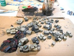 Diorama 1/35 60 Piece Unpainted Cargo Boxes Crates Buy 2, Get 3 Save $25!