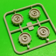 1972 Ford Pickup Truck Moebius 1/25 Rim Wheel Tire Dog Dish Cap F-250 Ranger 4×4