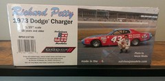 Richard Petty 1973 Dodge Charger Salvinos Jr Model 1/25th Scale New/ Sealed Box!