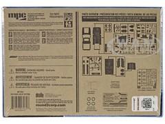 SKILL 2 MODEL KIT 1988 DODGE SHELBY DAYTONA Z 2-IN-1 1/25 SCALE BY MPC MPC1009