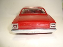 AMT 1966 Ford Galaxie 2 DRHT Dealer Promo Model Car / Candy Apple Red