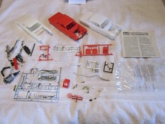 REVELL 64 THUNDERBOLT BODYS MODEL KIT JUNKYARD PARTS LOT #38