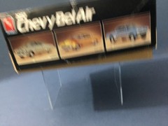 Pair of AMT ’51 Chevys. 1 Convert. Factory sealed 1 Sedan open box 608,6607