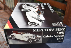 Pocher Mercedes Benz 1936 540K Cabrio Special 1:8 model unopened factory sealed