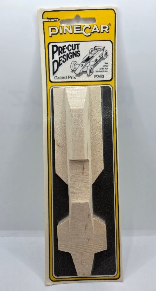 Pinecar Pre-Cut Designs Grand Prix PIN 363 Pinewood Derby