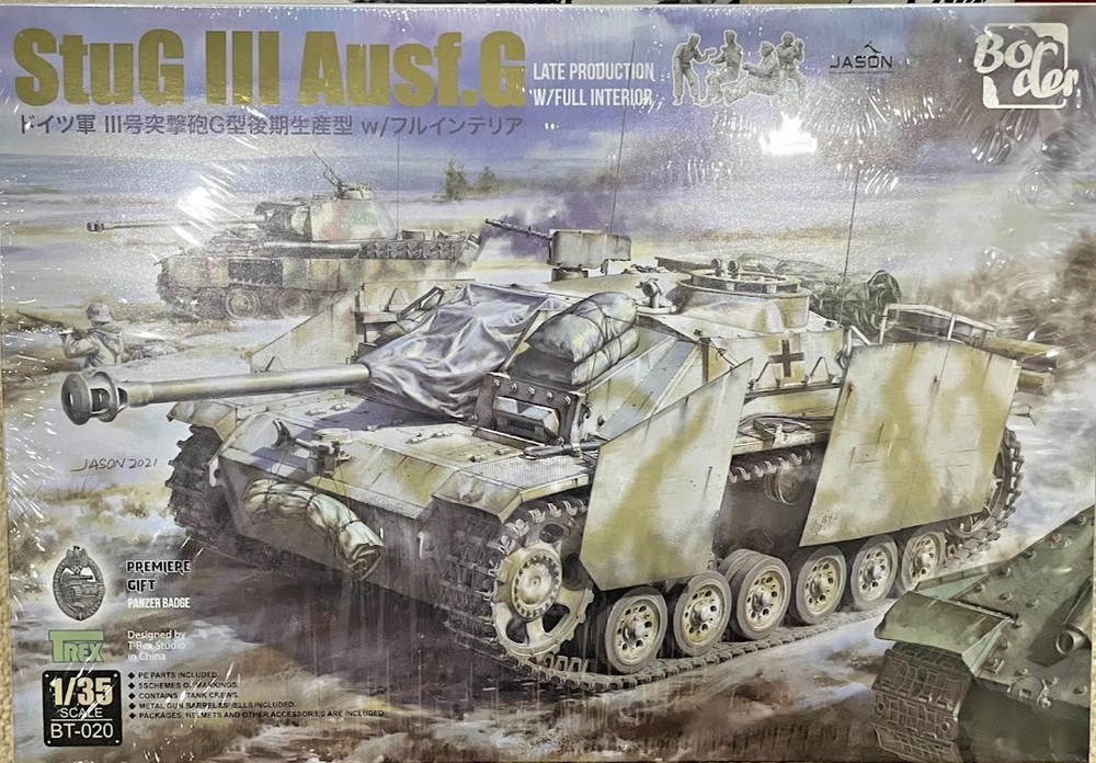 1:35 German StuG III Ausf.G Late Prod. ** FULL INTERIOR ** Border BT-020