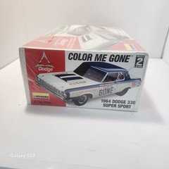 Lindberg Color Me Gone 1964 Dodge 330 Super Stock Model Car sealed kit 1996 USA