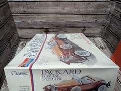 Monogram The Classic Packard Boattail Speedster Car Plastic Model Kit Sealed