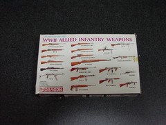 DRAGON 1/35 WWII ALLIED infantry weapons Plastic el