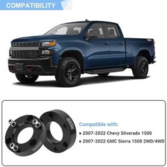 2 Inches Front Leveling Lift Kit Compatible with 2007-2023 Chevy Silverado