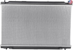 DNA MOTORING OE Style 1-Row Aluminum Cooling Radiator Compatible with 17-19