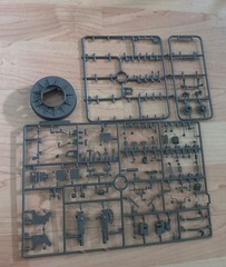 AFV Club #AF35042 Duster Model Kit Parts Only