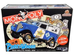 MPC 1:25 1933 Willys Panel Police Van Monopoly 85th Anniversary Snap Kit