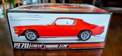 AMT 1/25 SCALE ’70-1/2 Camaro Z28 1970 Chevy Muscle Car 350 396 454 427 Rat Race