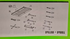 Weekend Wrenchin #1 PARTS ONLY Shelf Tools Creeper 1/25 Diorama Junkyard Model