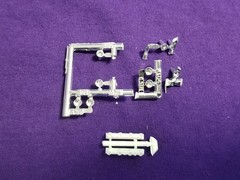 INJECTON SYSTEM for DESOTO HEMI ENGINE from 1953 Ford F100 AMT 1:25 Model Kit 53