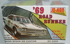 JO-HAN ’69 PLYMOUTH ROADRUNNER 1/25 sealed