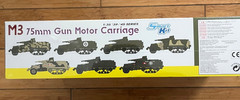 Dragon 1:35 ’39-’45 Series M3 75mm Gun Motor Carriage SEALED WWII U.S. Army