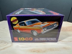 AMT – 1969 FORD TORINO COBRA FASTBACK – 1:25 SCALE KIT – FACTORY SEALED NEW
