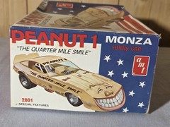 RARE Vintage 1/25 AMT PEANUT 1 MONZA FUNNY CAR #2801 NOS FACTORY SEALED 1970s