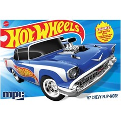 MPC 1031 1/25 1957 Chevy Sedan Flip Nose Hot Wheels Plastic Model Kit