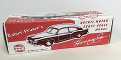 1951 Kaiser Frazer Henry J Promo Model REPLICA BOX ONLY..NO CAR..NOT ORIGINAL