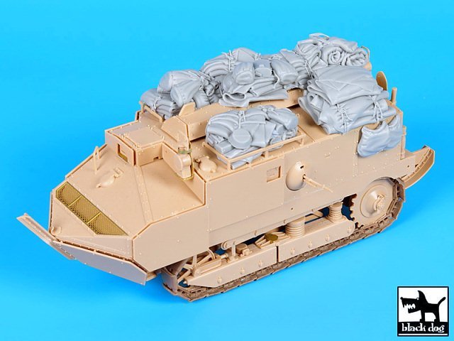 Black Dog 1/35 Schneider CA French Tank WWI Accessories Set (Hobby Boss) T35194