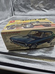 AMT 1972 Chevy Nova SS Pro Stocker Model Kit Sealed Drag Car The Old Pro Hot Rod