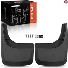 A-Premium Set of 2-PC Rear Mud Flaps Splash Guards Compatible with Chevrolet