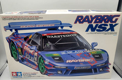 TAMIYA RAYBRIG NSX 1/24 SCALE SPORT CAR SERIES NO. 204 PLASTIC MODEL KIT