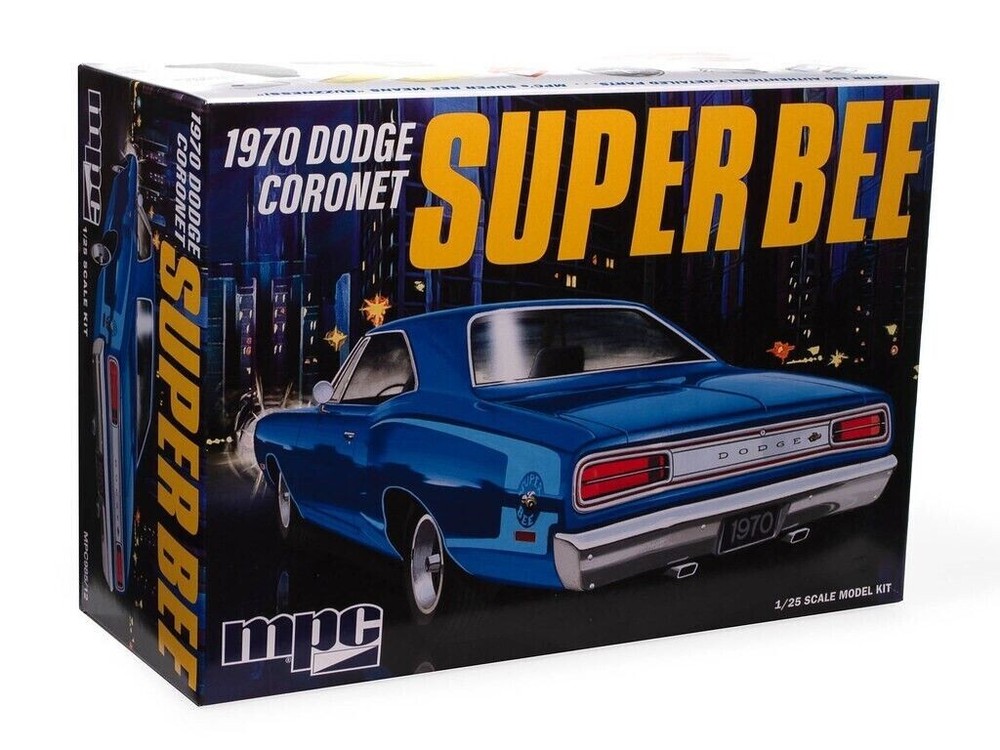 MPC 1:25 SCALE 1970 DODGE CORONET SUPER BEE KIT #985~ NEW in BOX